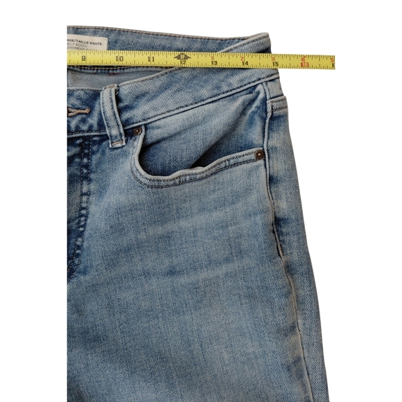 Denver Hayes Light Blue Hi Rise Barley Boot Jeans - Picture 3 of 6